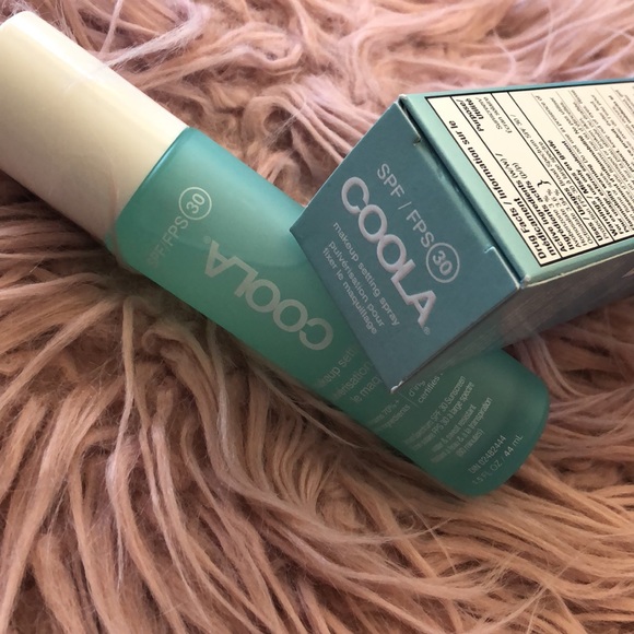 NEW COOLA Make-up Setting Spray_ SPF30 70% Sunscreen Organic Full Size - Picture 9 of 10